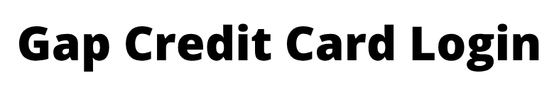 Gap Credit Card Login